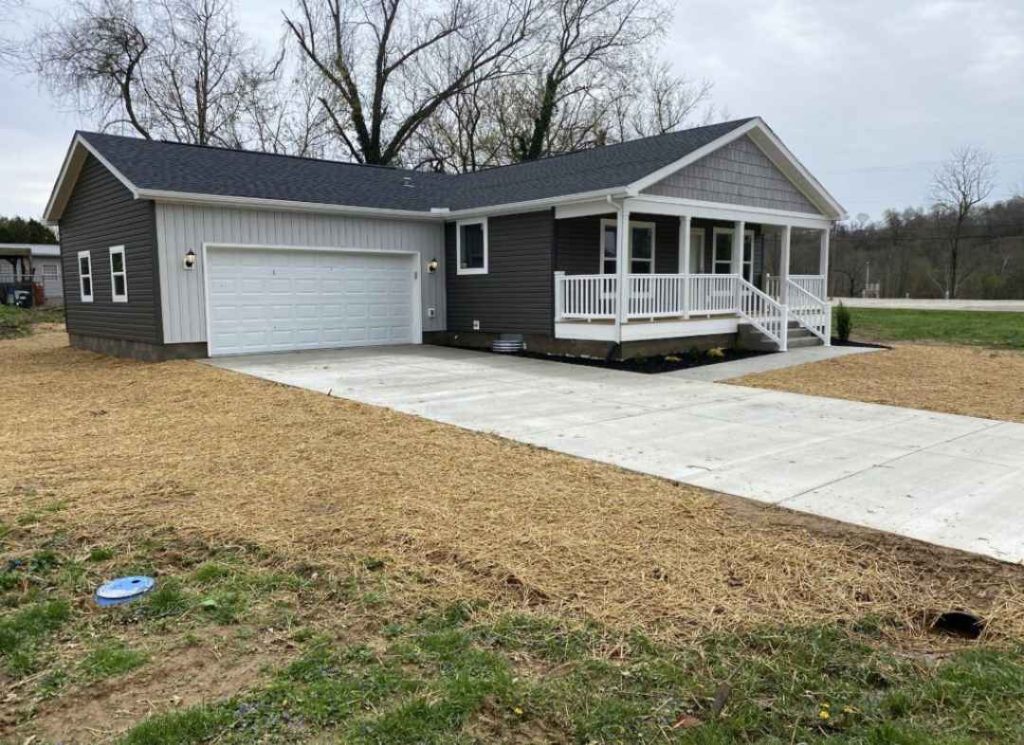 Single family house exterior